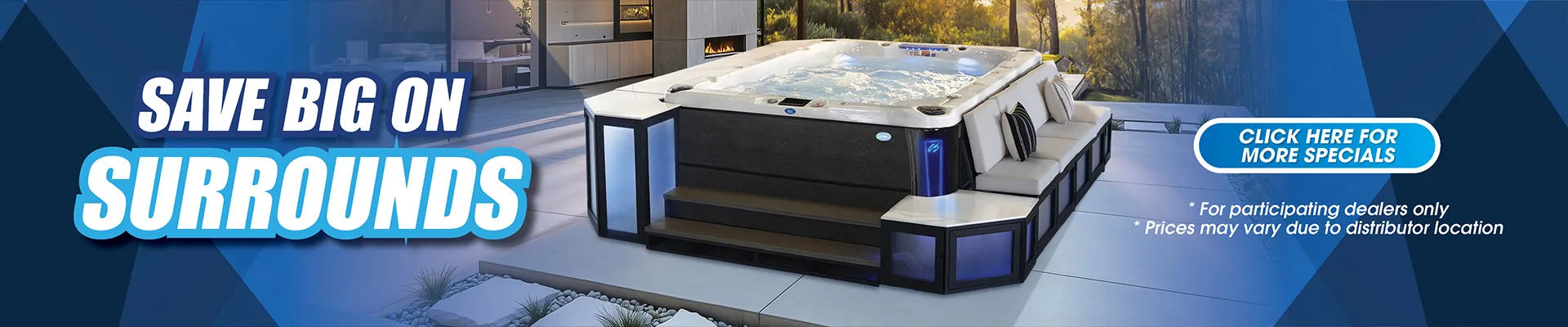 Calspas hot tub being used in a family setting - Cambridge