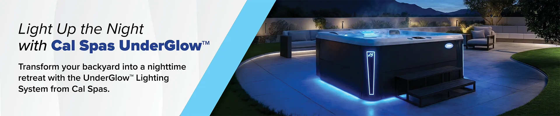 Calspas hot tub being used in a family setting - Cambridge